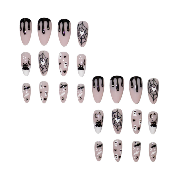 Halloween-Themed Spider and Ghost Nail Art Kit