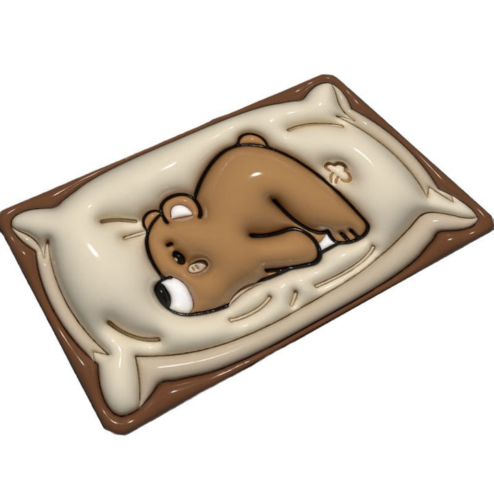 Cute Cartoon Cat Shape Bath Mat Kalsten