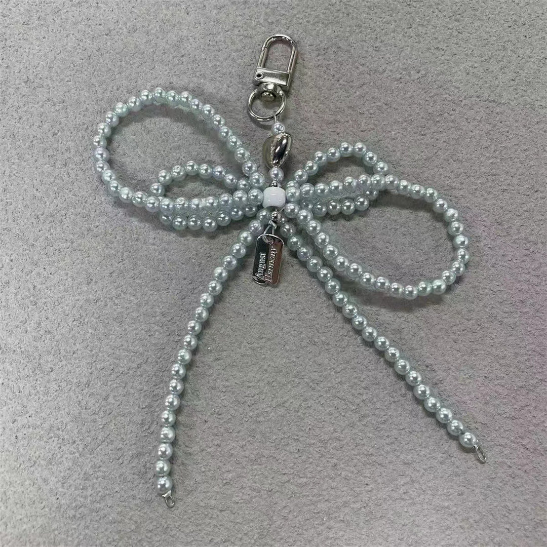 Elegant Pearl Bow Keychain Kalsten