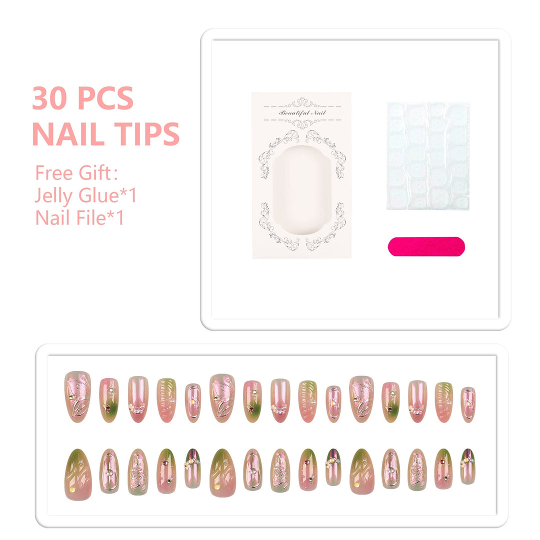 Decorative Press-On Nail Tips