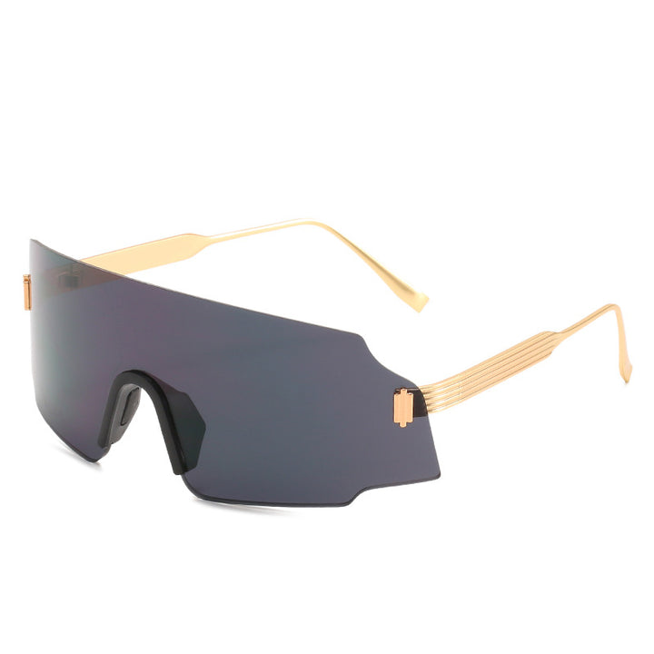Women's sporty safety sunglasses with modern, transparent design Kalsten
