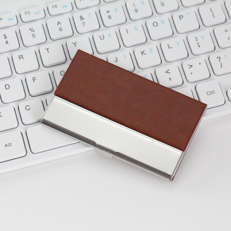 Premium Textured Business Card Case