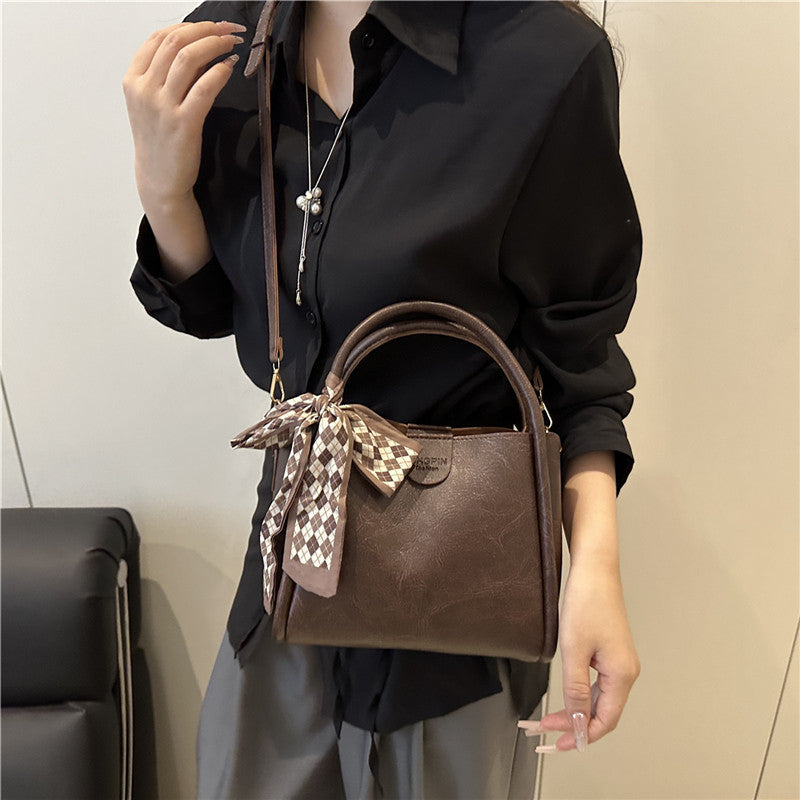 Elegant Bow Accent Handbag Kalsten