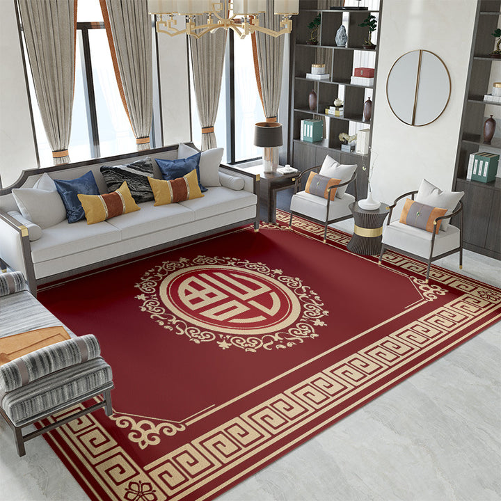 Vintage-Inspired Floral Area Rug