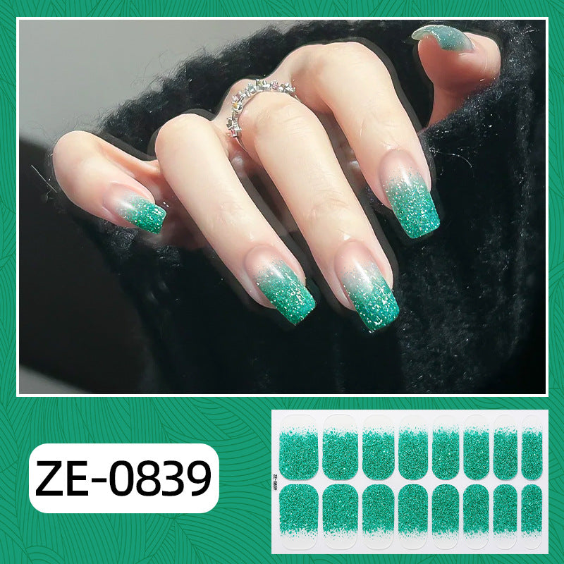 Glitter Ombre Nail Wraps