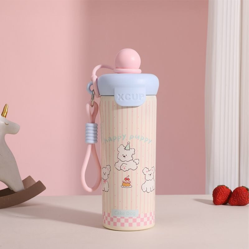 Ladies leisure drinking bottle with cute cat design Kalsten
