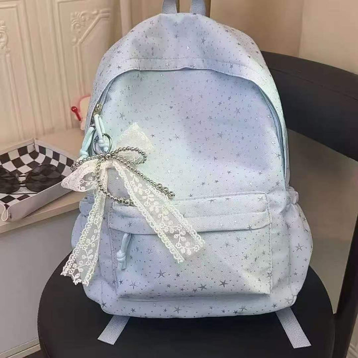 Backpack with Sparkling Star Motif Kalsten