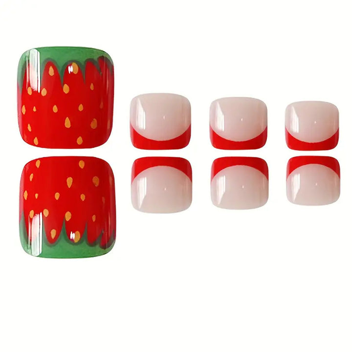 Decorative Strawberry Nail Art Kalsten