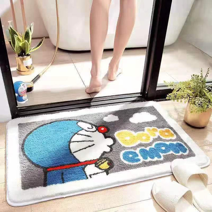 Cartoon Character Plush Bath Mat Kalsten