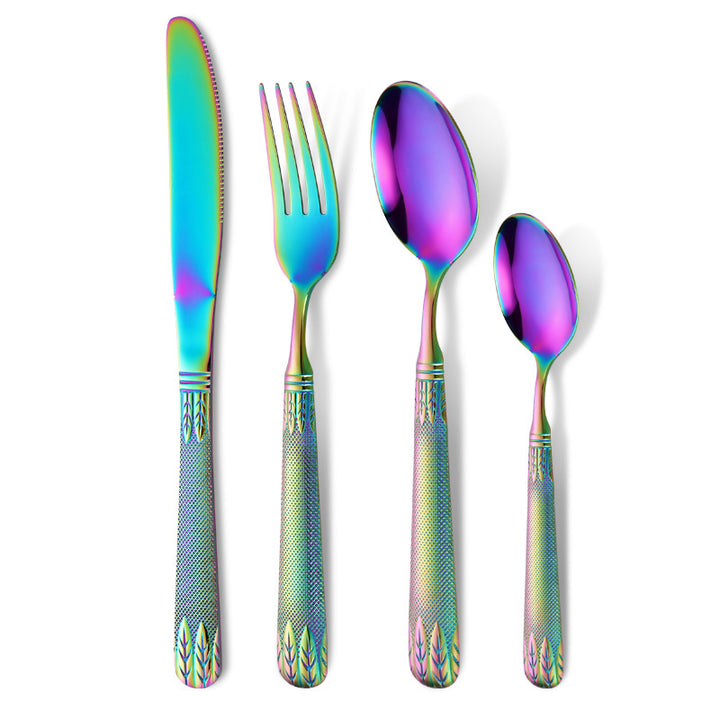Elegant teaspoon with artistic handle design Kalsten