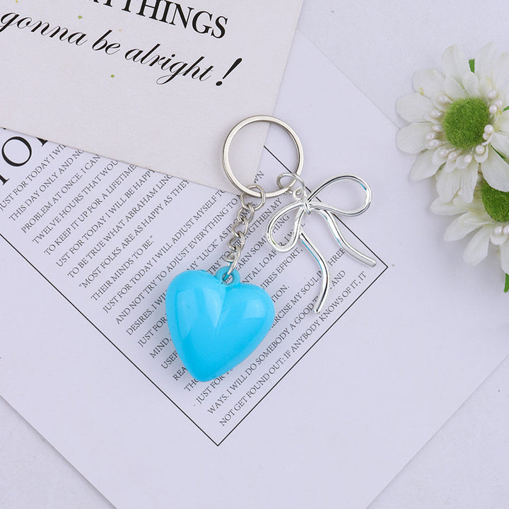 Charming Heart-Shaped Keychain kalsten