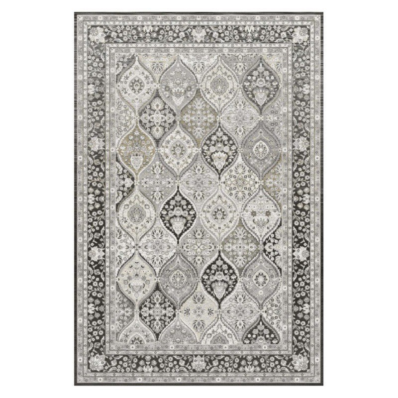 Vintage Floral Patterned Area Rug