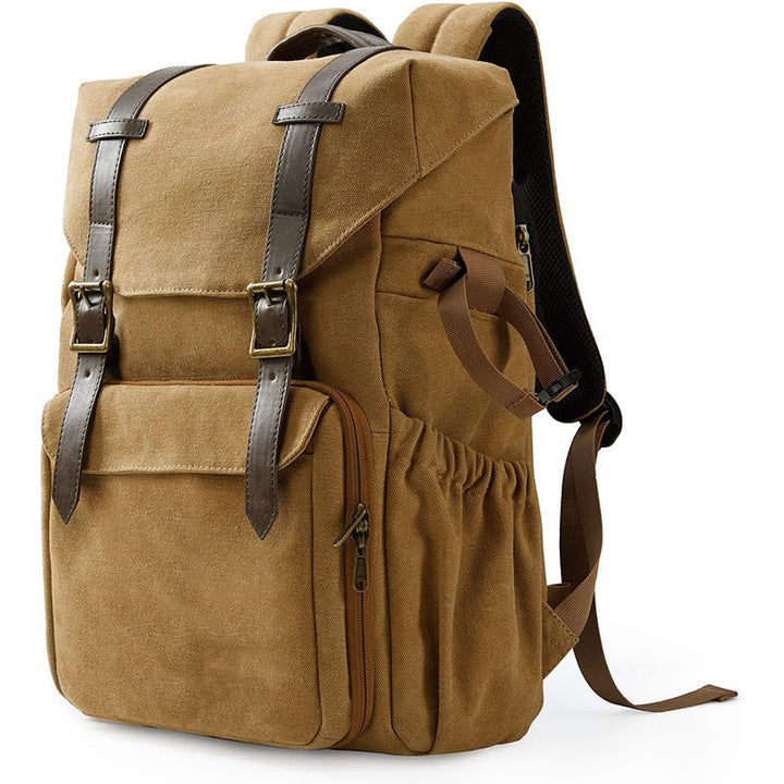 Vintage Canvas Travel Backpack Kalsten