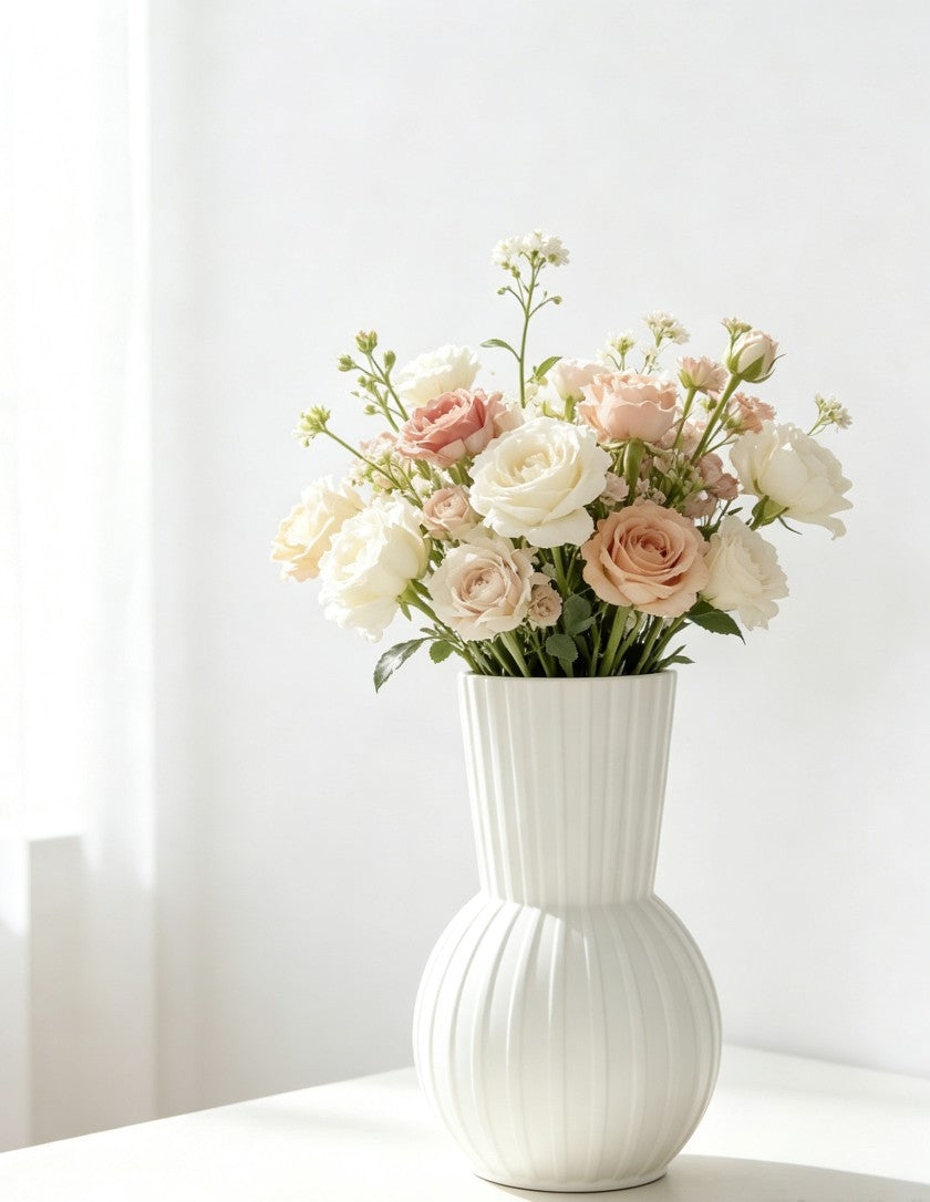 Elegant Floral Arrangement Vase Kalsten
