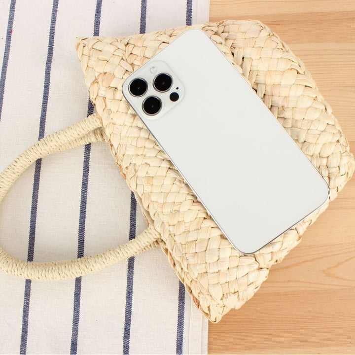 Handbag Made of Natural Woven Material Kalsten