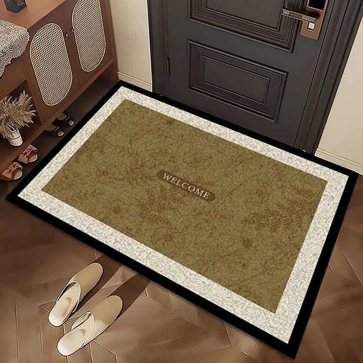 Elegant Textured Welcome Mat