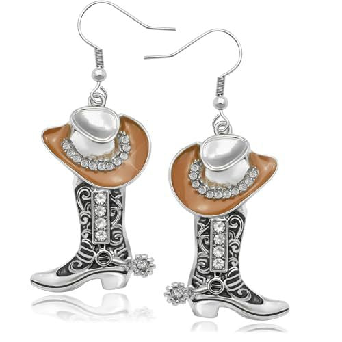 Cowboy Boot and Hat Earrings Kalsten