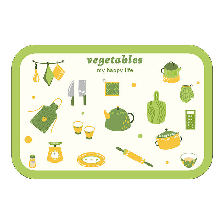 Dessert-Themed Kitchen Mat Kalsten
