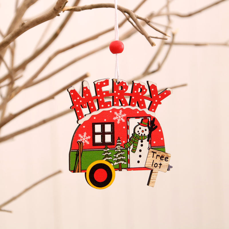 Decorative Holiday Trailer Ornament Kalsten