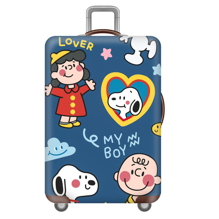 Women's hard-shell suitcase with cute Snoopy design Kalsten