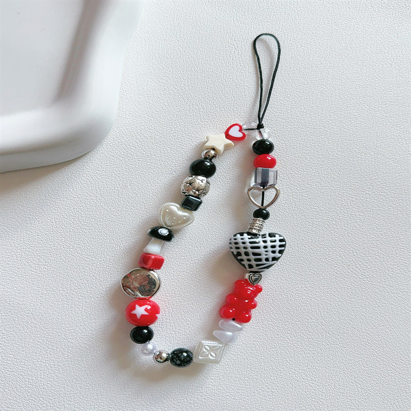Decorative Beaded Charm Phone Strap Kalsten 1790135972