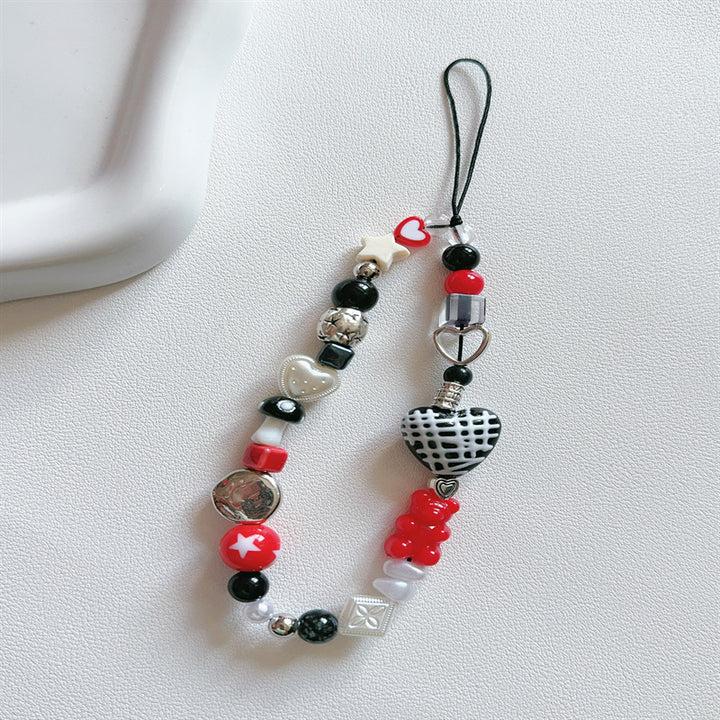 Decorative Beaded Charm Phone Strap Kalsten 1790135972
