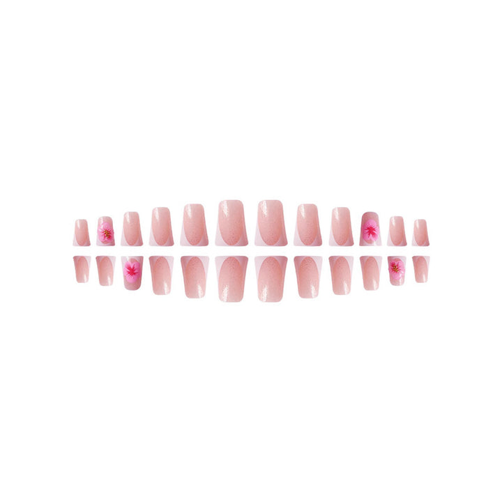 Floral Design Press-On Nails Kalsten