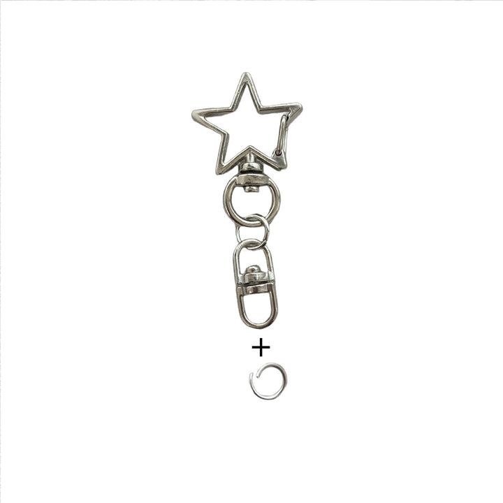 Star-Shaped Keychain Clip Kalsten