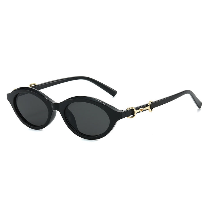 Fashionable Retro Oval Sunglasses Kalsten