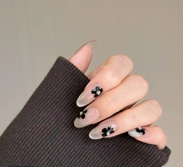 Trendy Ombre Leopard Print Press-On Nails Kalsten