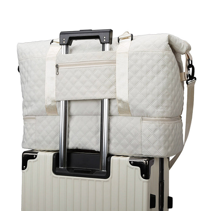 Quilted Multi-Functional Travel Tote