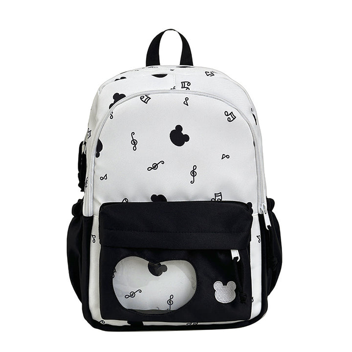 Backpack with Creative Music and Animal Motif Kalsten