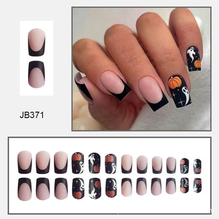 Creative Halloween-Themed Press-On Nail Set Kalsten