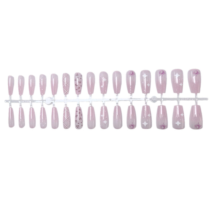 Elegant Press-On Nail Art Set