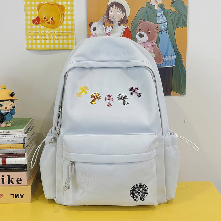 Cute Floral Embroidered Backpack Kalsten