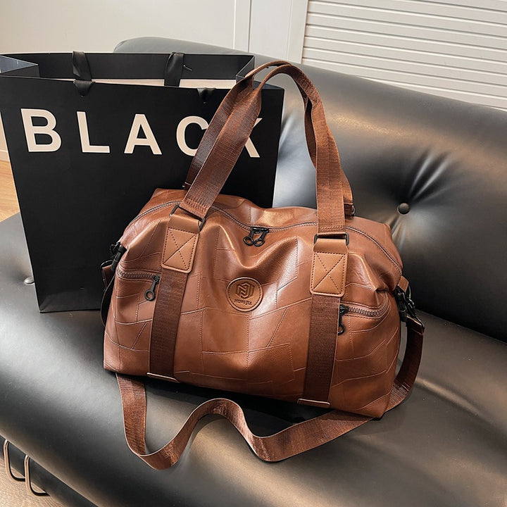 Premium Leather Duffel Bag