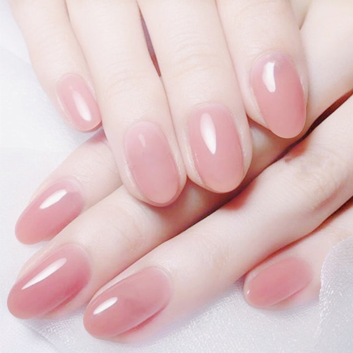 Glossy Natural Finish Press-On Nails Kalsten