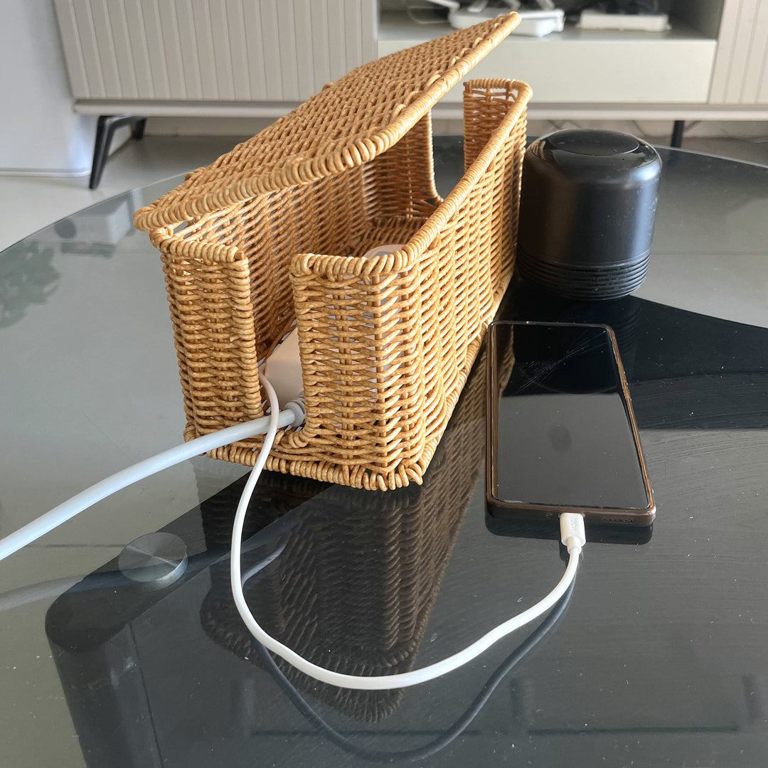 Woven Charging Organizer Basket Kalsten
