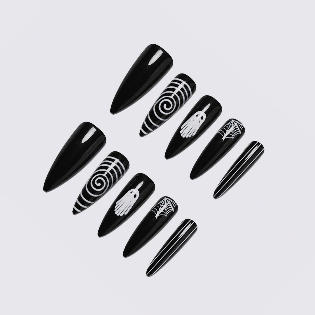 Creative Nail Art Set with Mystical Designs Kalsten