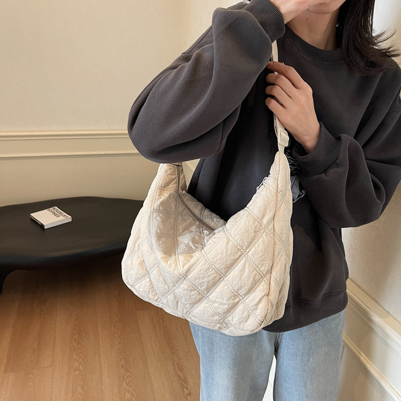 Quilted Hobo Bag