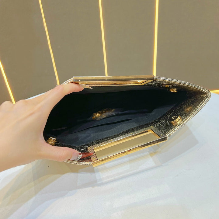 Stylish Pleated Clutch Bag