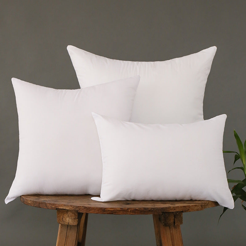 Luxurious pillow set with breathable microfiber filling and removable cover