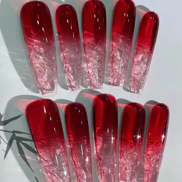 Artistic 3D Gel Nail Art Extensions