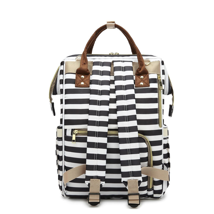Stylish Striped Backpack Kalsten