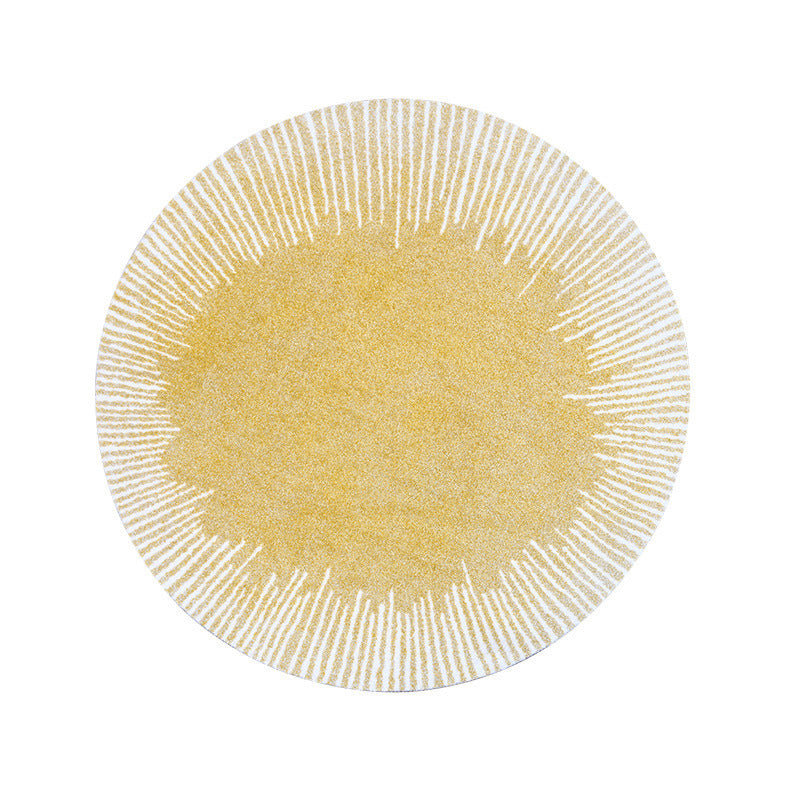 Decorative Round Area Mat Kalsten