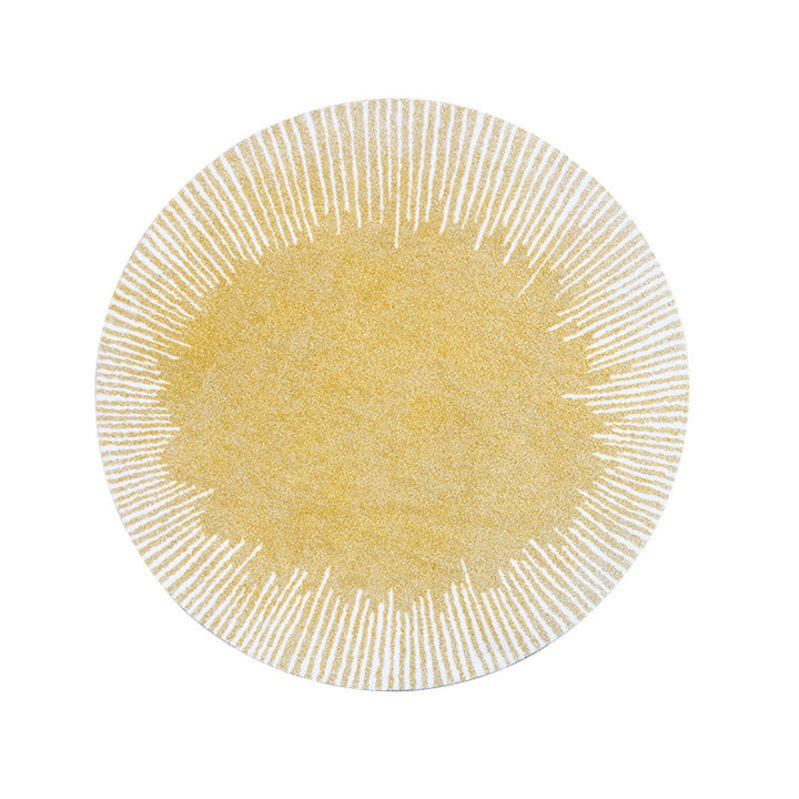 Decorative Round Area Mat Kalsten