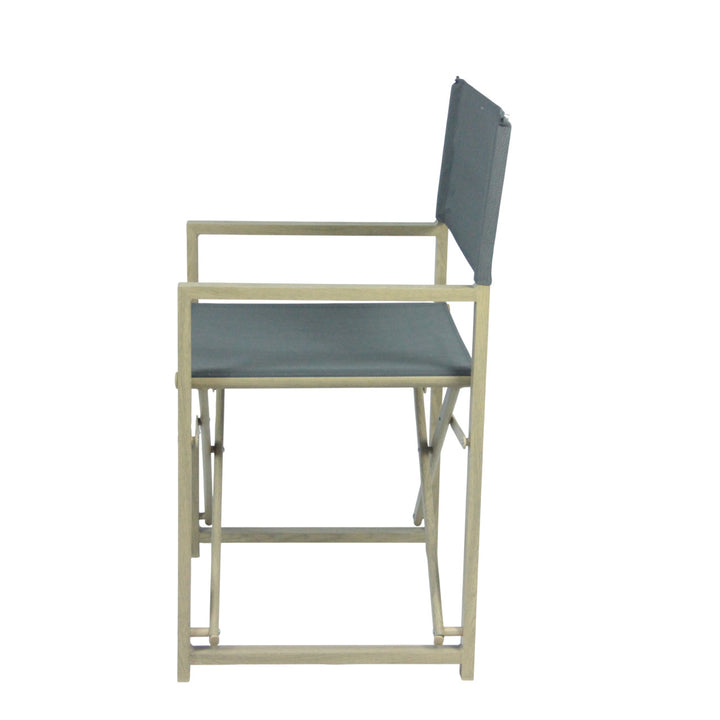 Folding chair with backrest made of high-quality wood Kalsten
