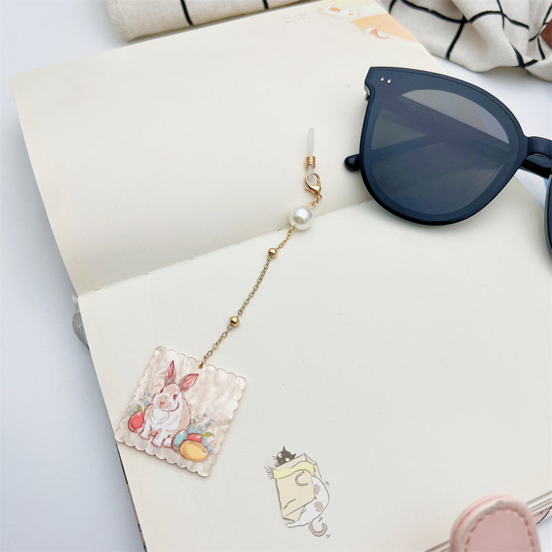 Heart-Designed Eyewear Chain Holder Kalsten