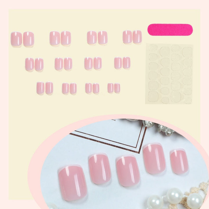 Artificial nail set with an elegant, natural look Kalsten