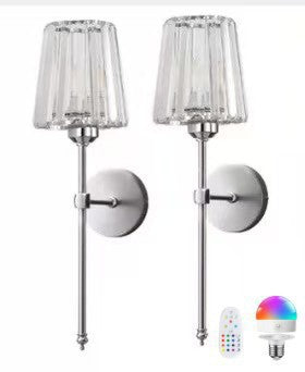 Crystal Accent Wall Lamp